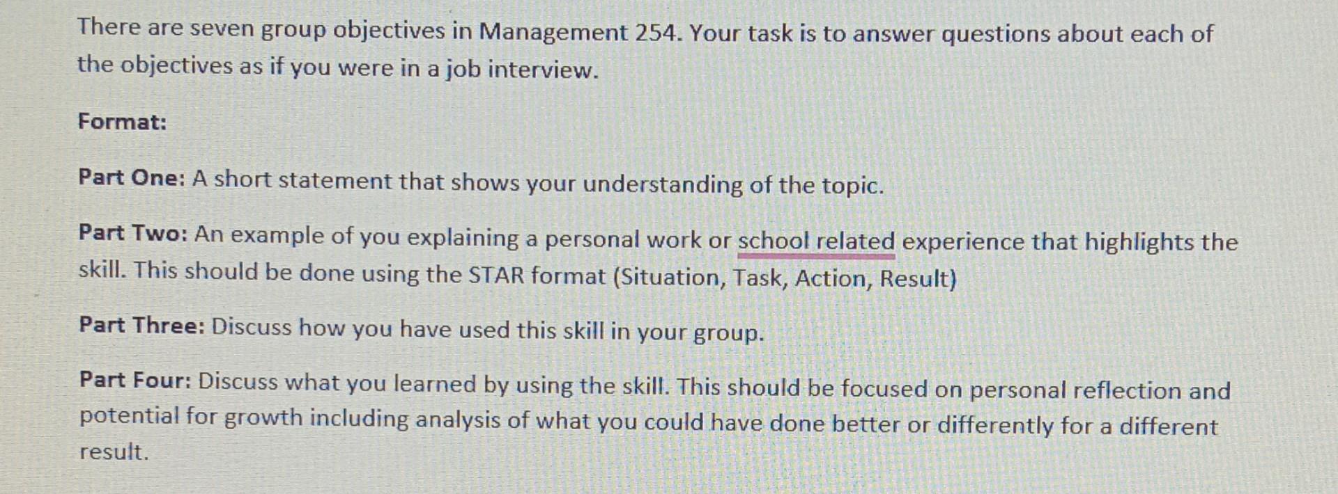 Objective 6 Problem solving and managing change