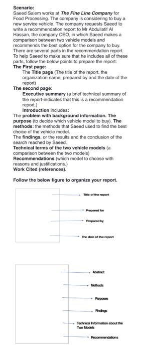 report writing course: recommendation report can