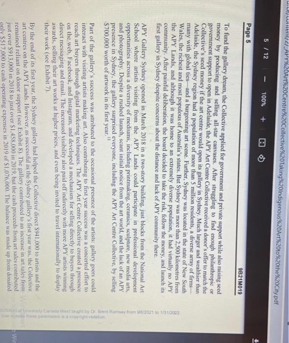 case study is apy art centre collective based