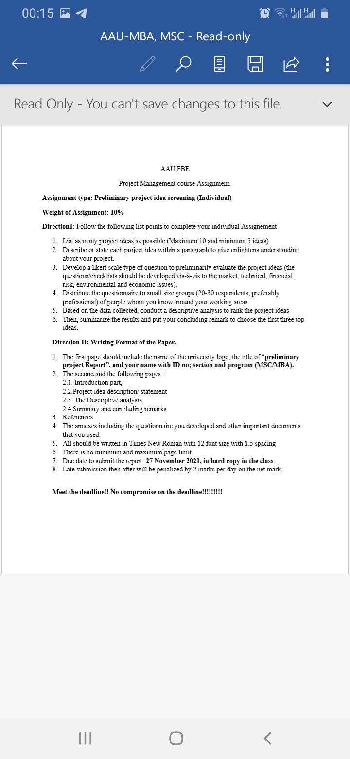 00:15 AAU-MBA, MSC - Read-only Read Only - You