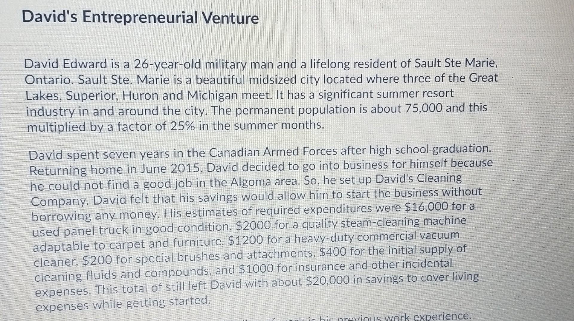 writr down Feasible solution to the business