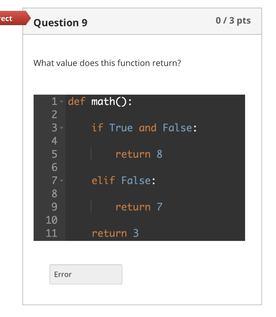 rect Question 9 073 pts What value does this