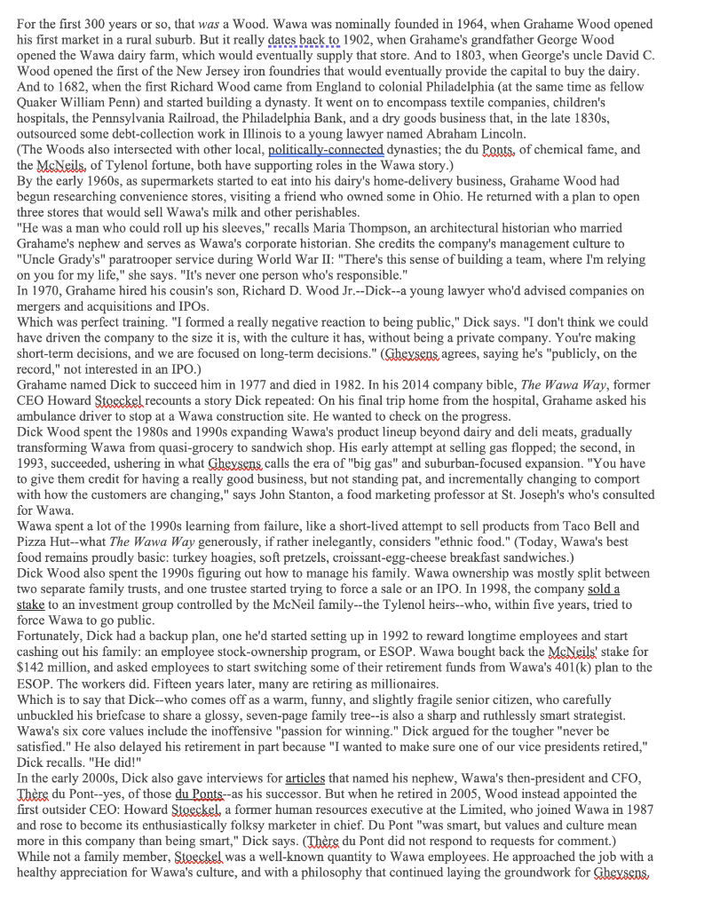 ). For this question, refer to the article The