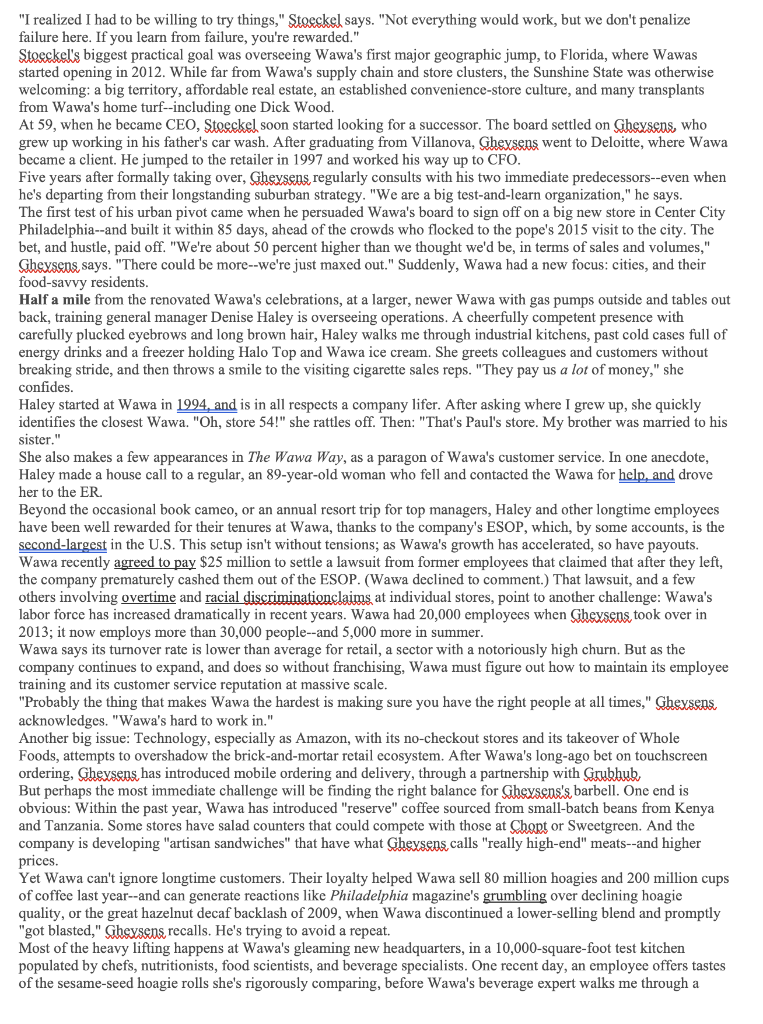 ). For this question, refer to the article The