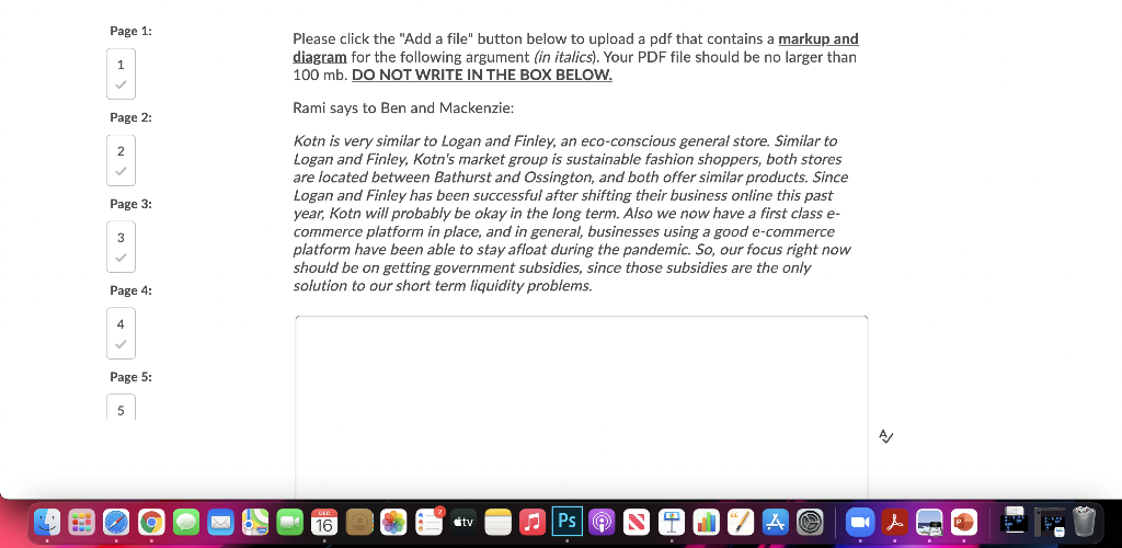 Page 1: Please click the "Add a file" button