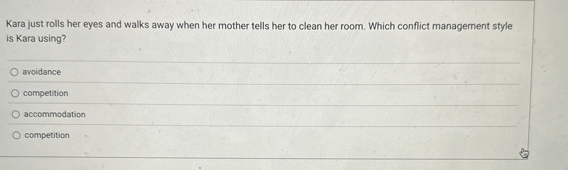 Kara just rolls her eyes and walks away when her