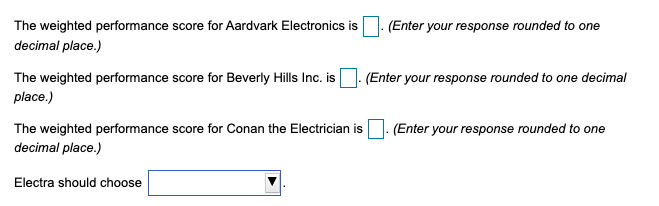 Electra Company is looking to award a new