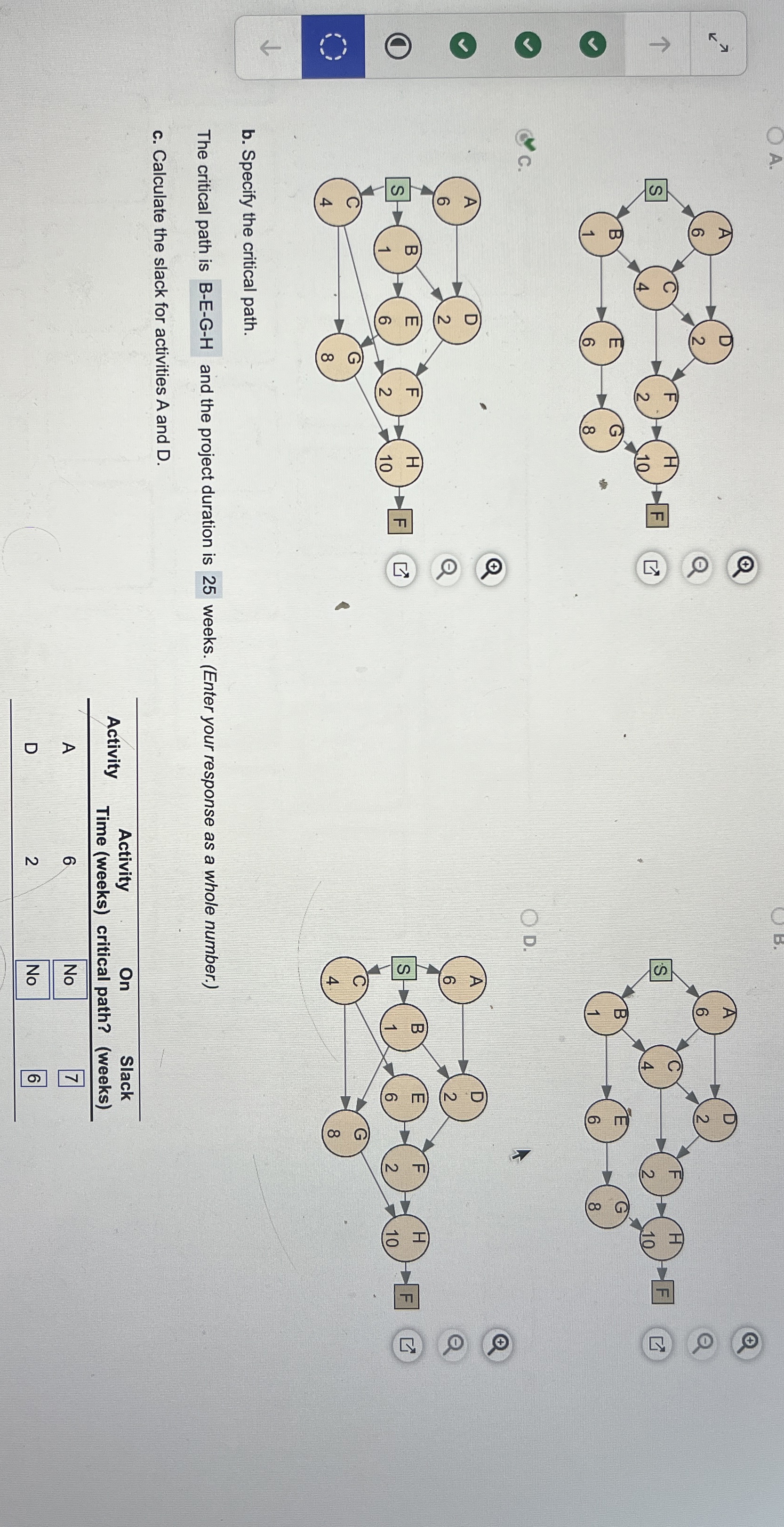 A . B . c . D . Please solve question C