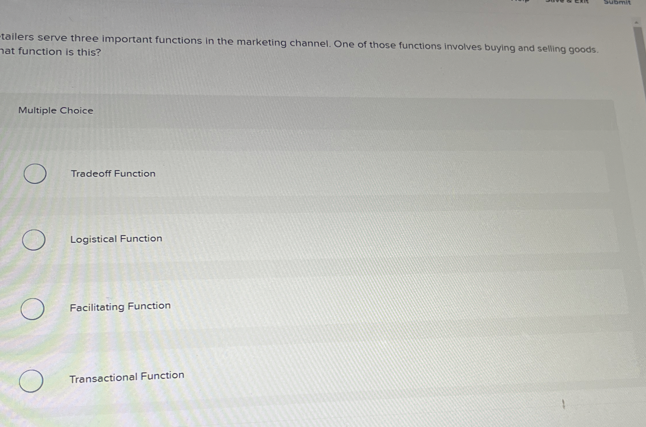 tailers serve three important functions in the