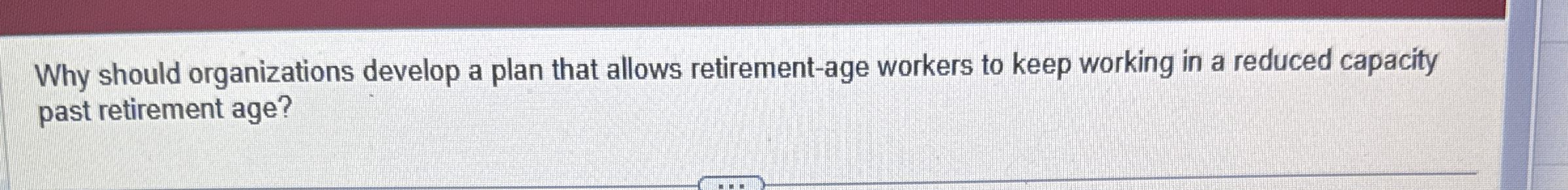 Why should organizations develop a plan that