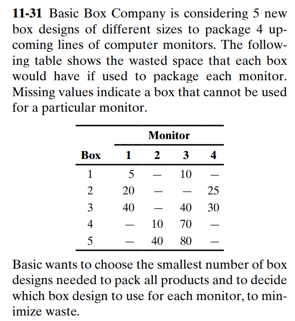 Use Excel Solver to solve your Integer Linear