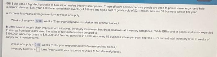 EBI Solar uses a high-tech process to turn