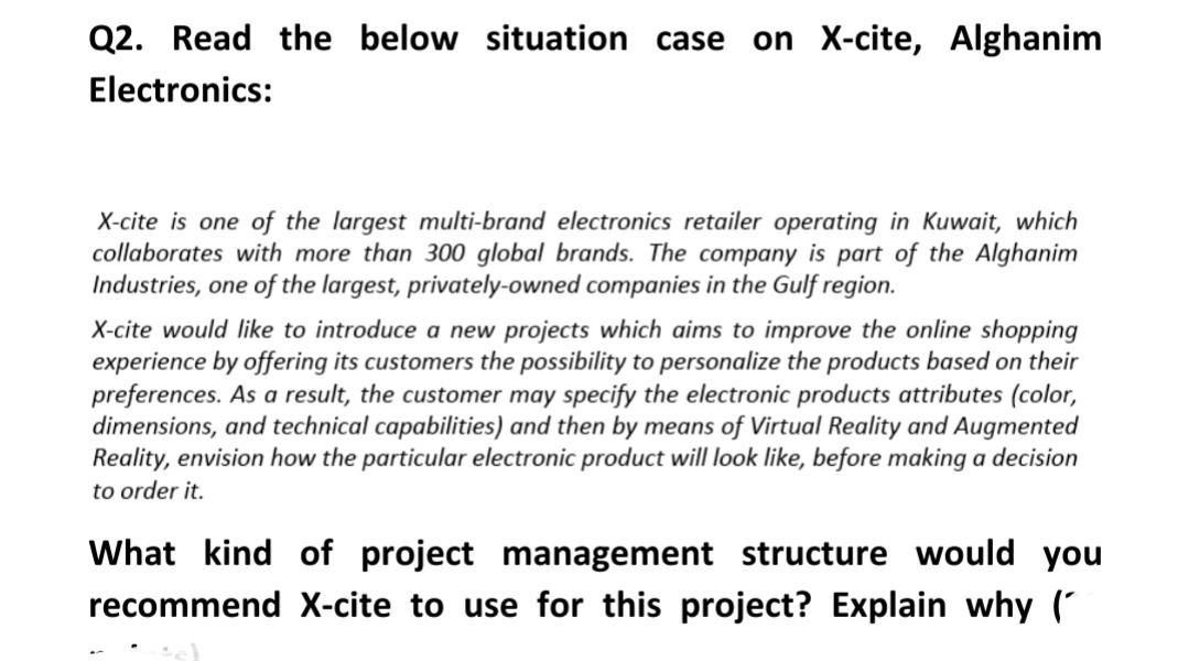 "" project management "" Chapter 3: