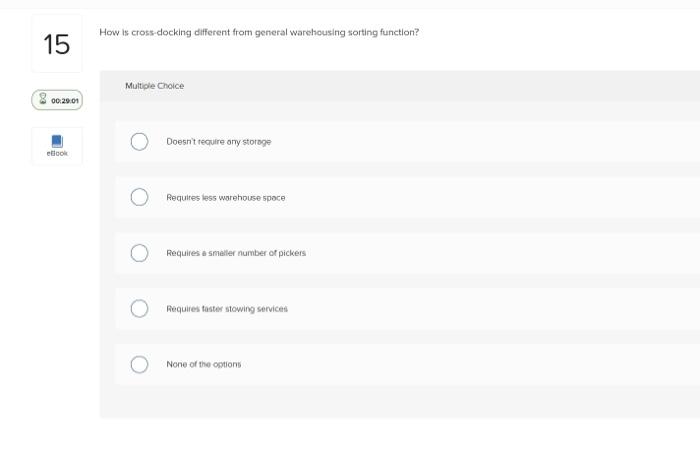 j How Is cross-docking different from general