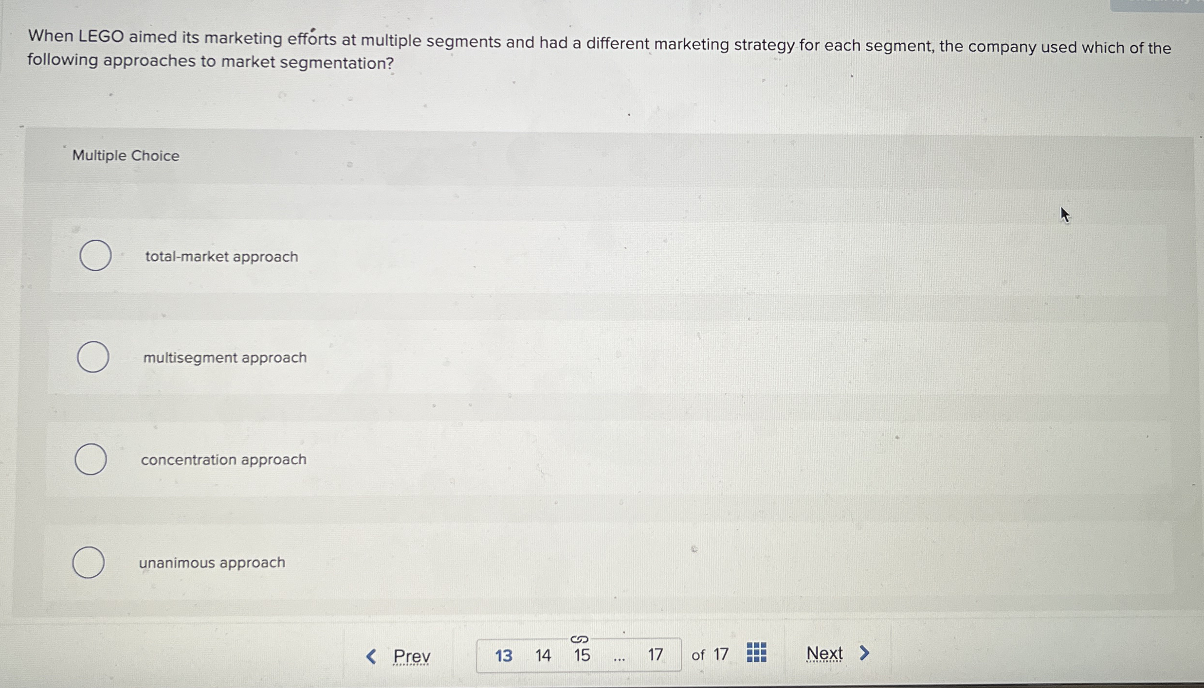 When LEGO aimed its marketing efforts at multiple