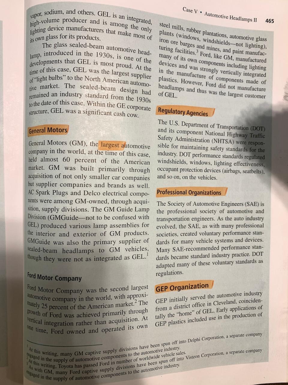 Use the readings to help answer the questions on