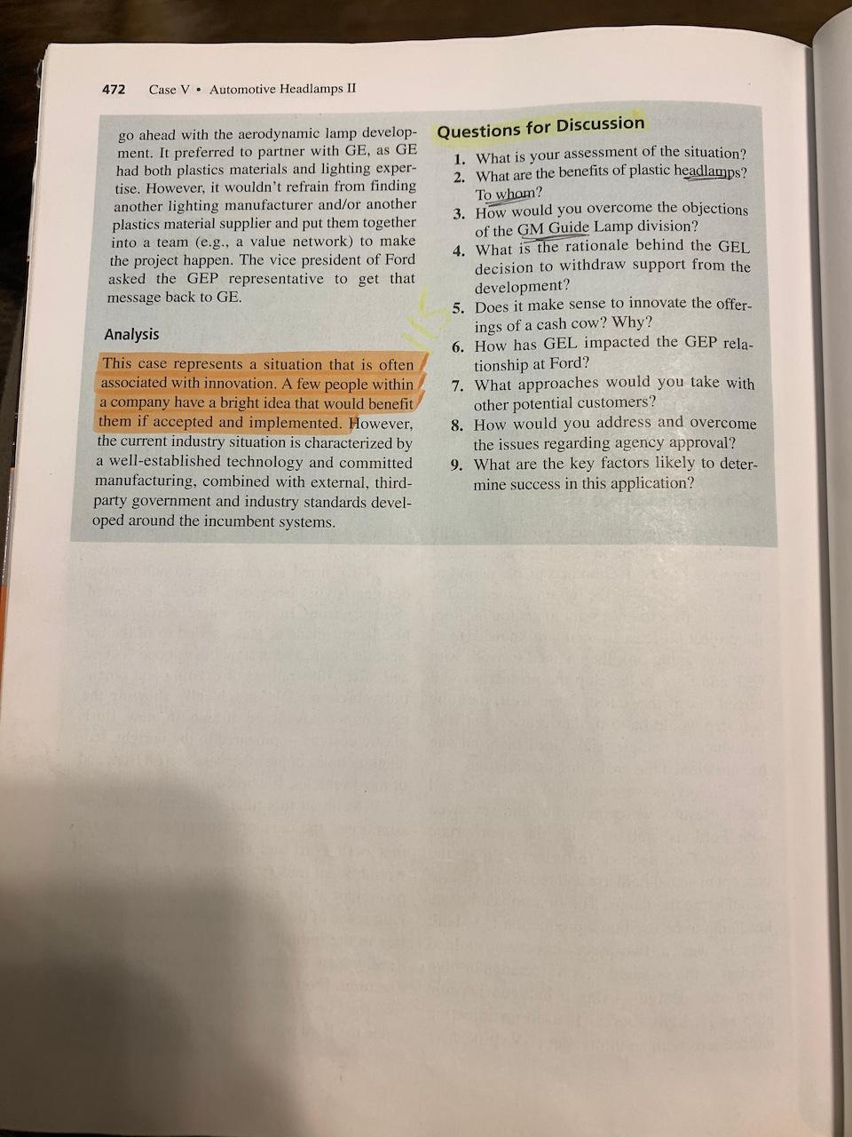 Use the readings to help answer the questions on