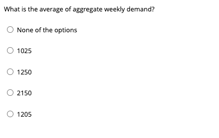 A company sells ten variants of a product. To