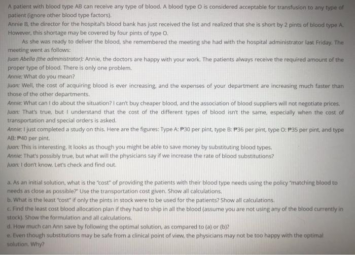 Complete solution please Eastern Medical Center