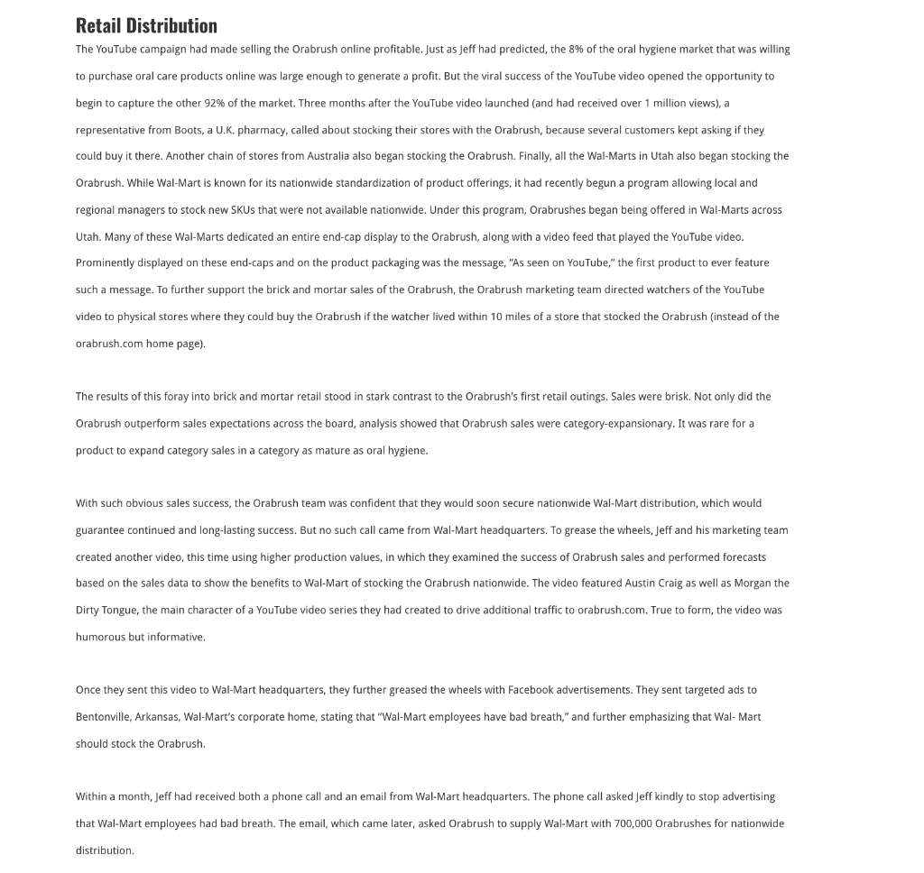 CASE STUDY QUESTIONS (PLEASE SHOW WORK) 1. In