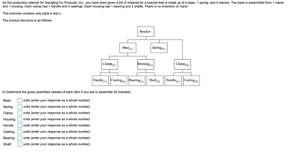 C) Compete the net quantities needed if there are