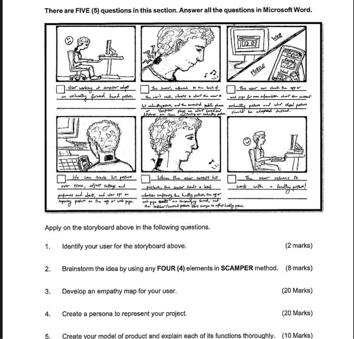 asap There are FIVE (5) questions in this