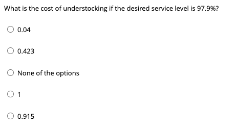 Weekly demand at a beer store is 200 cans with a