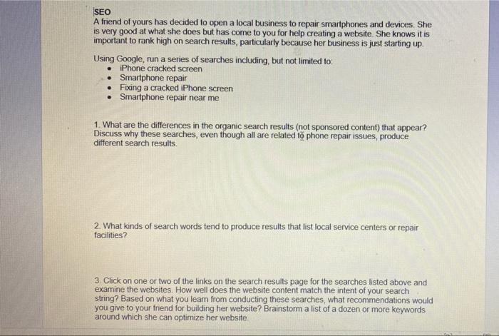 12 Recall that different search engines affect