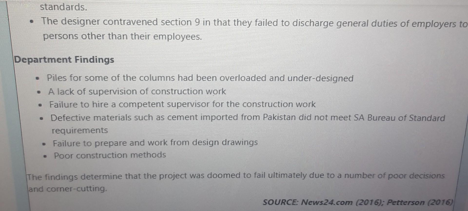 project management l read the case study and