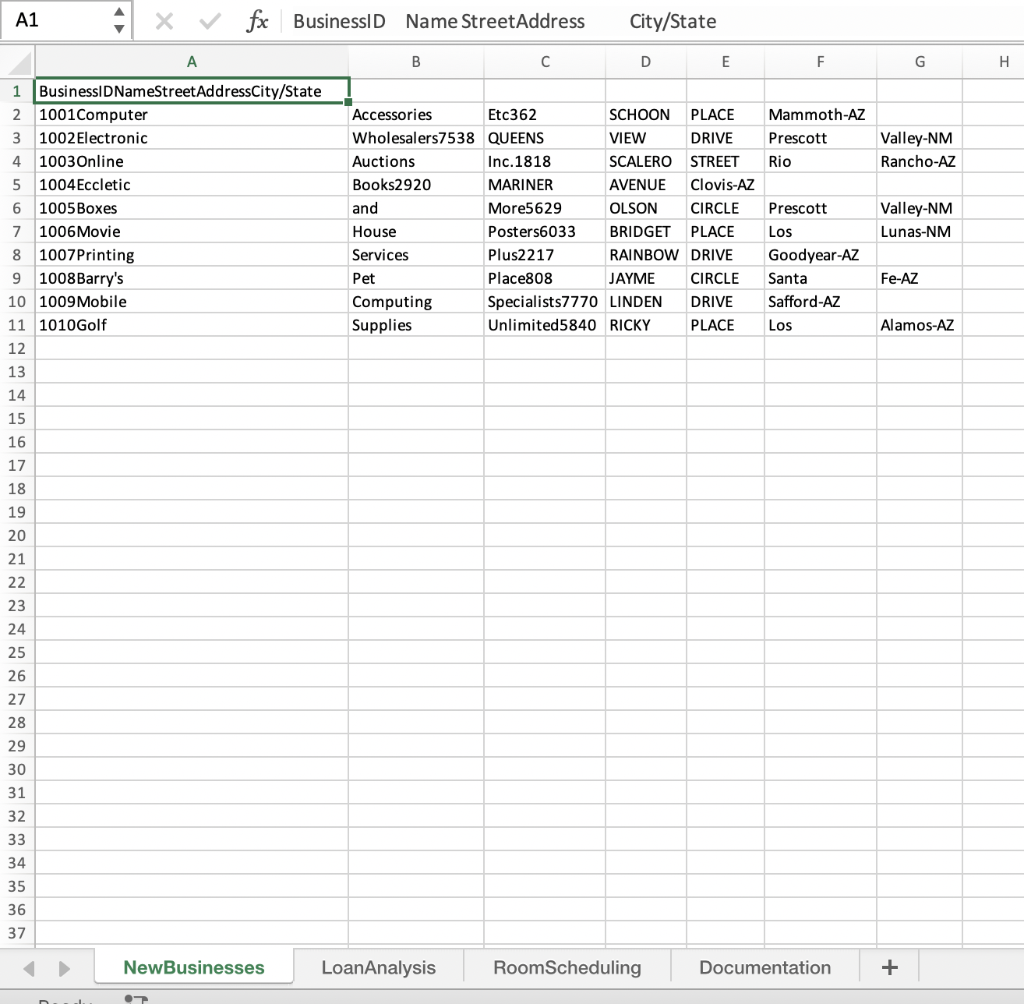 Need Help on Excel assignment. Step Instructions