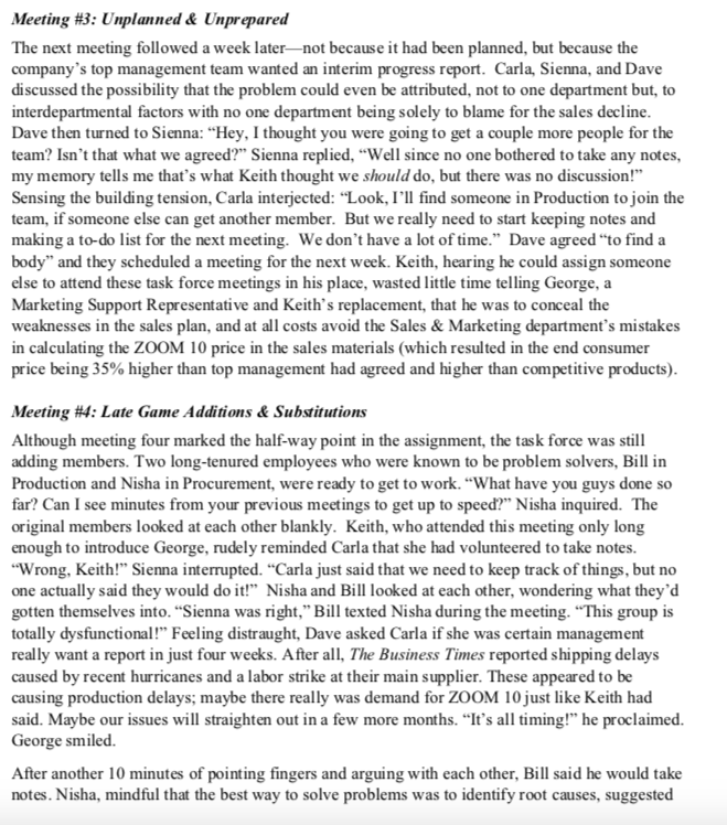 The task forces first meeting was described as a