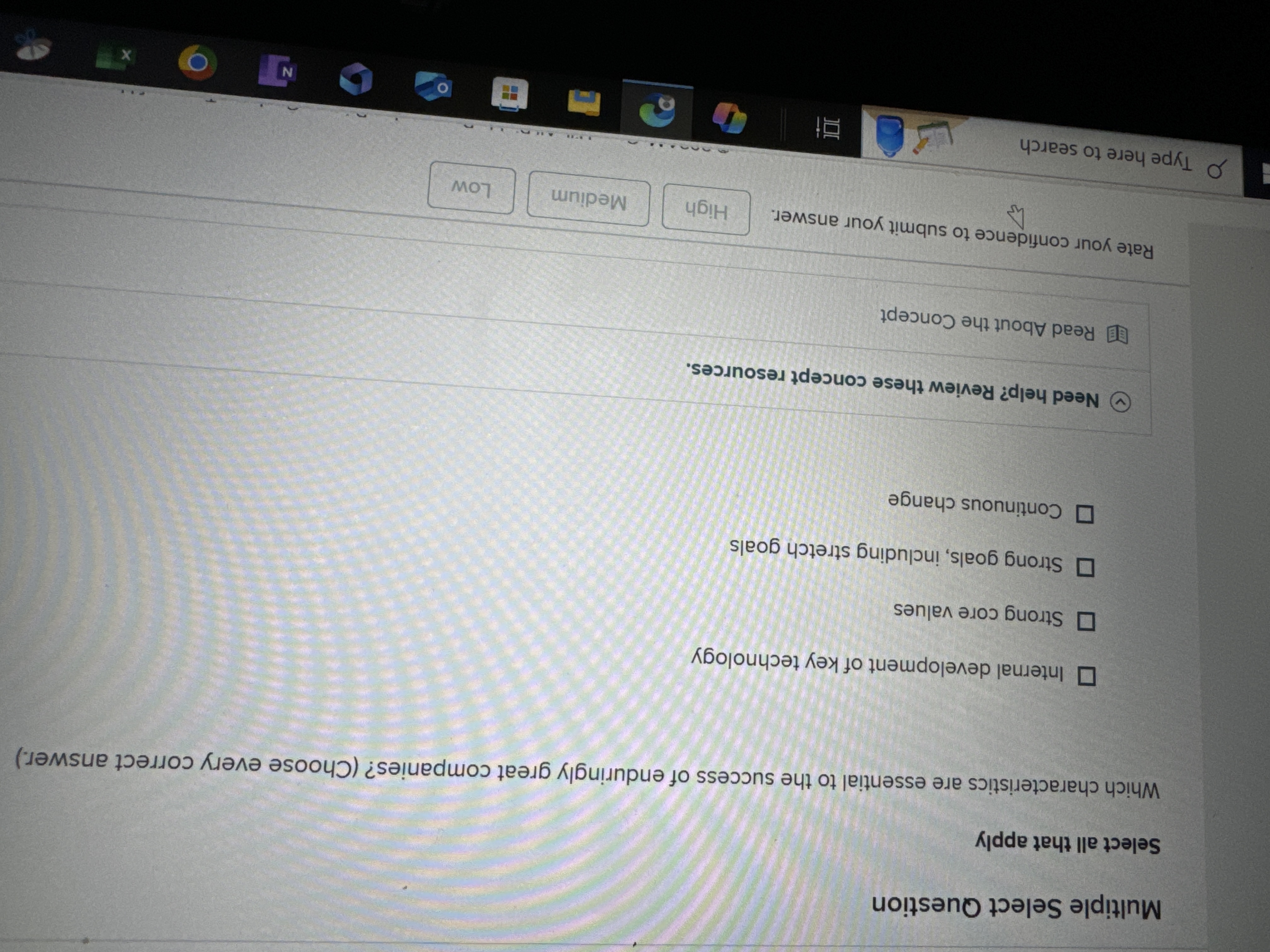 Multiple Select Question Select all that apply