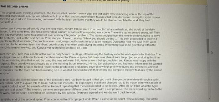 Case 15-1 (Static) Introducing Scrum at P2P PARTA