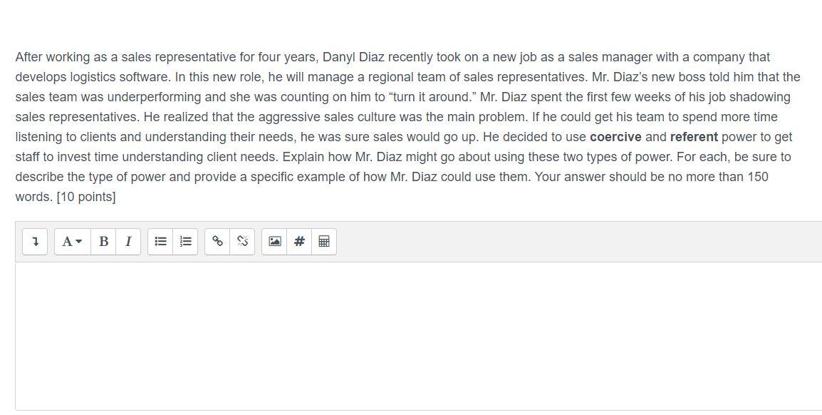 After working as a sales representative for four