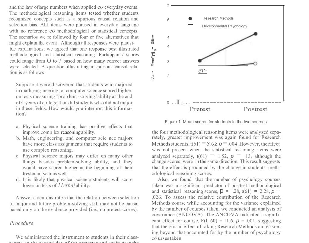 What variables were studied? What were the