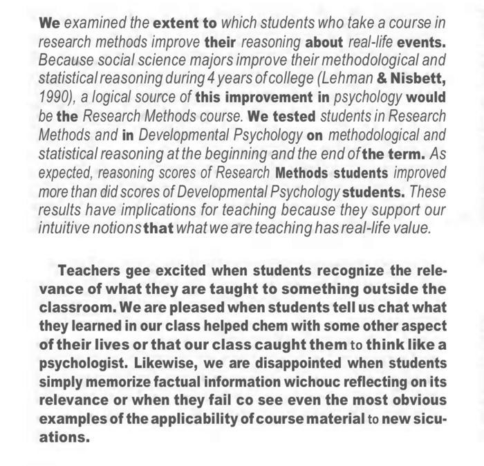 What variables were studied? What were the