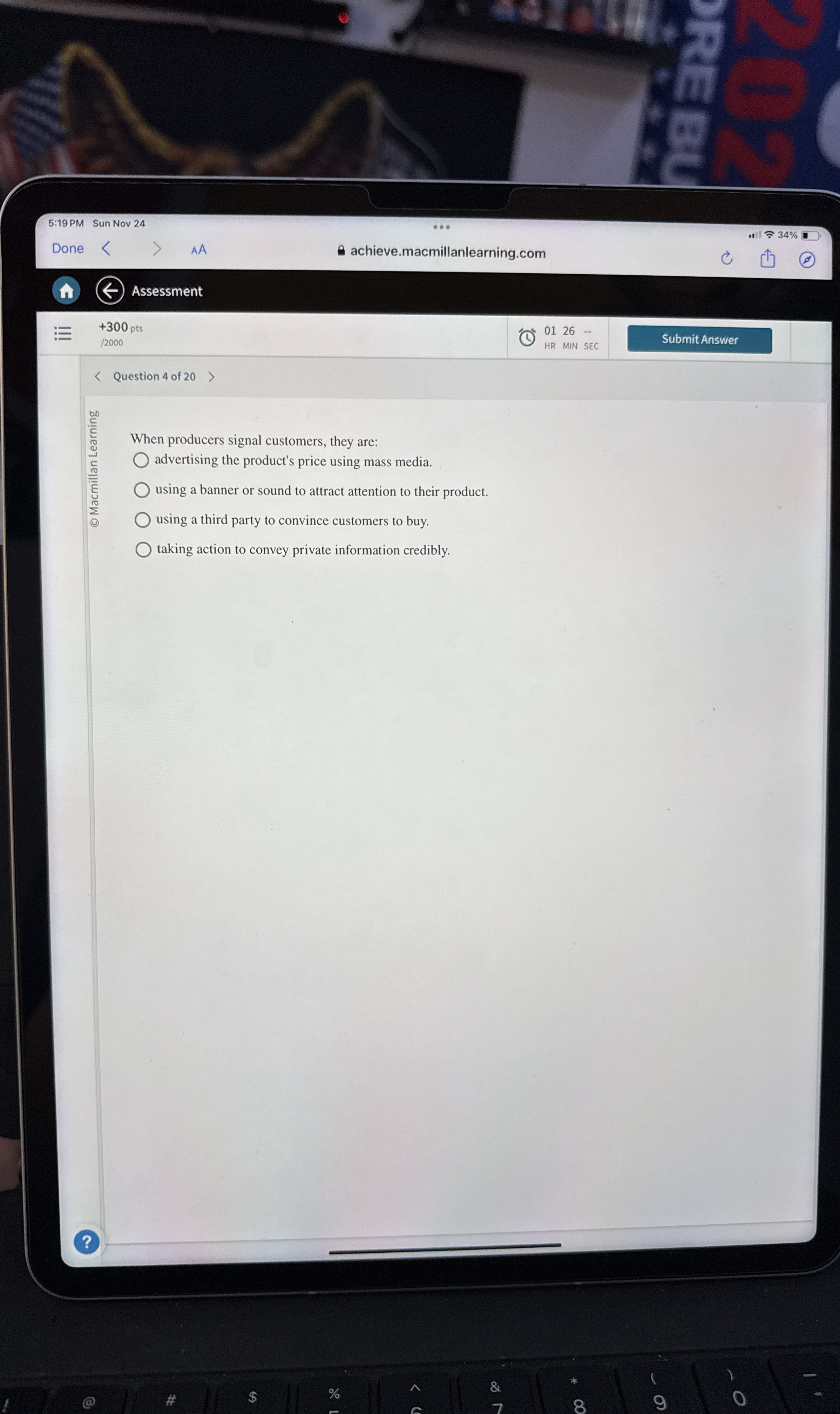 5 : 1 9 PM Sun Nov 2 4 Done AA