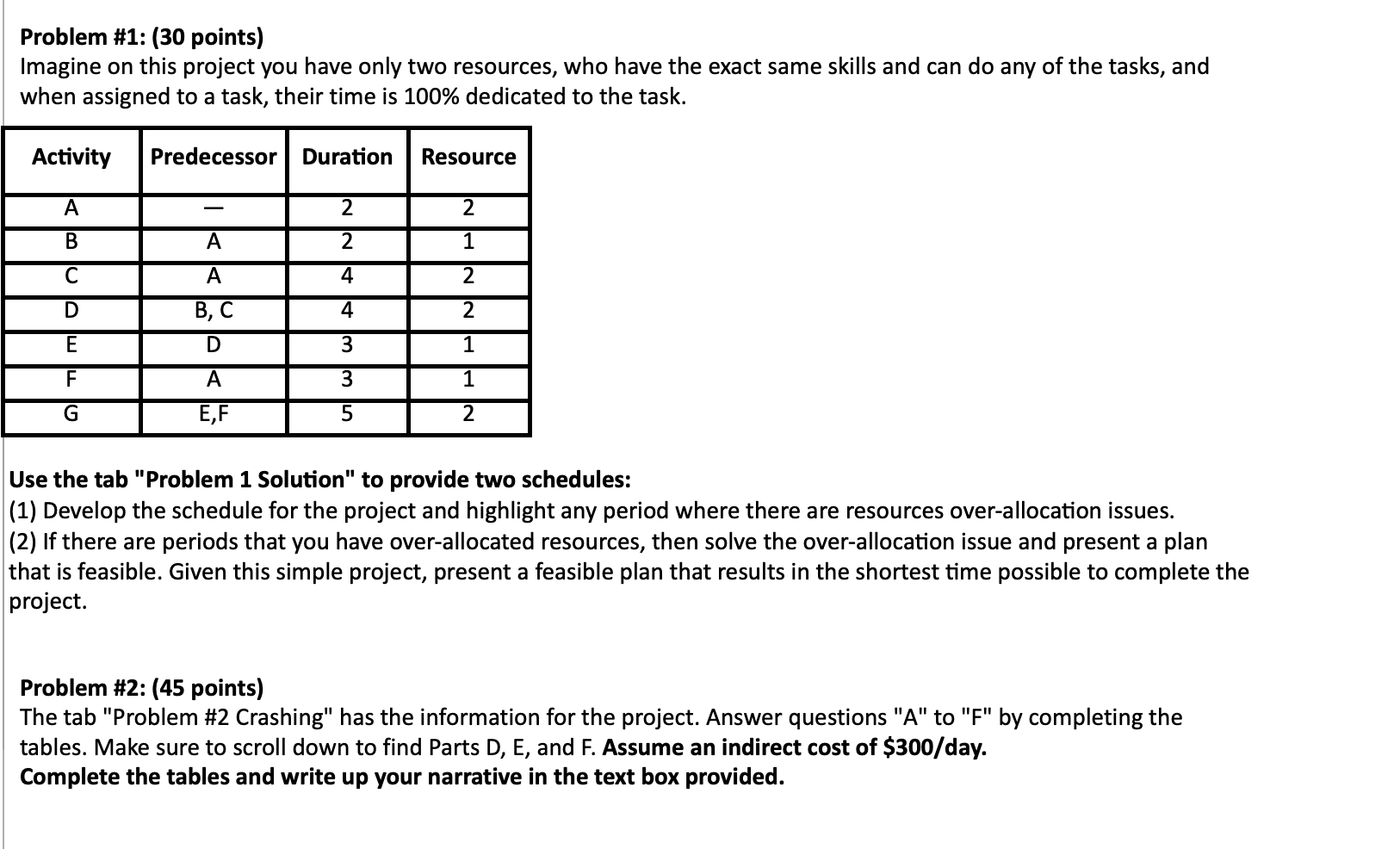 Problem \ # 1 : ( 3 0 points ) Imagine on this