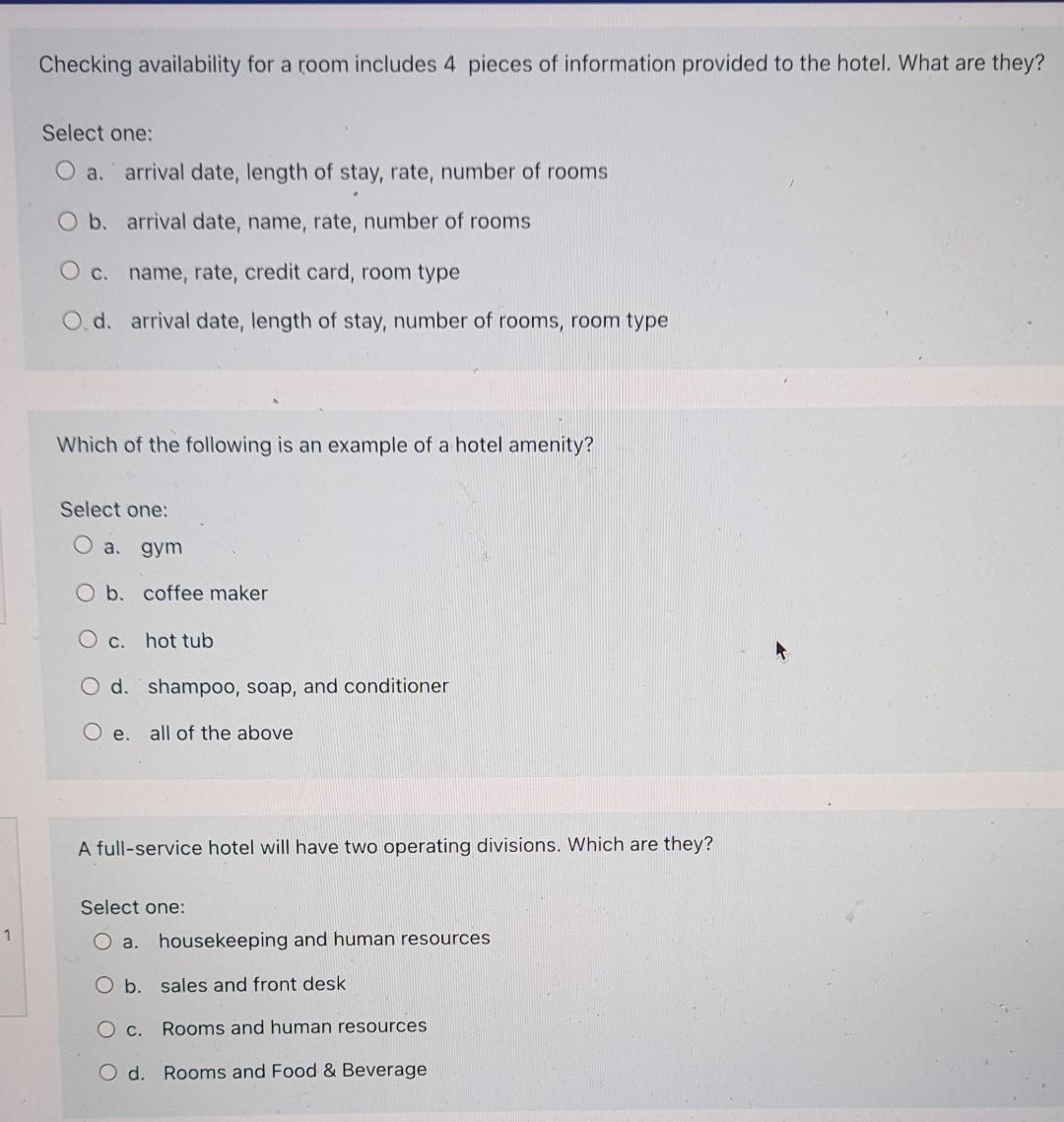 Checking availability for a room includes 4