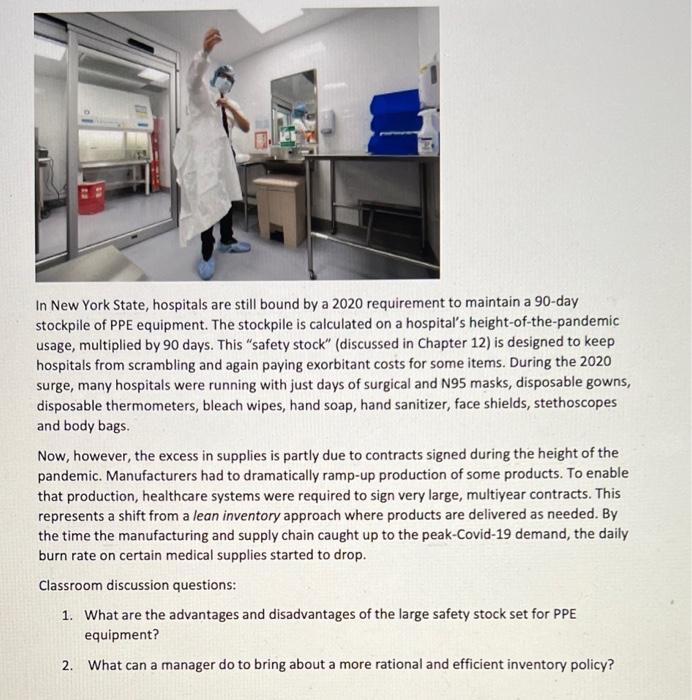 answer the two discussion questions Article 2: OM