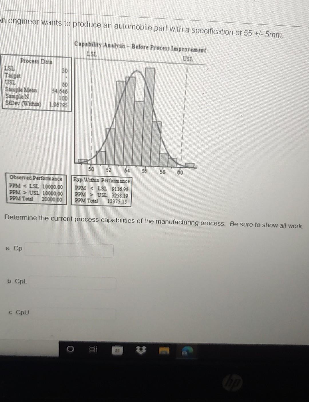 Question 10 Determine the final defects per unit