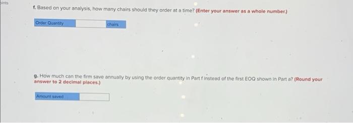 PLEASE HELP!!! Ergonomics Inc. sells
