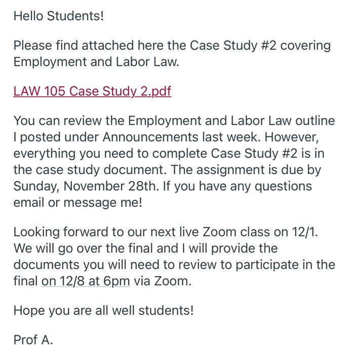 Hello Students! Please find attached here the