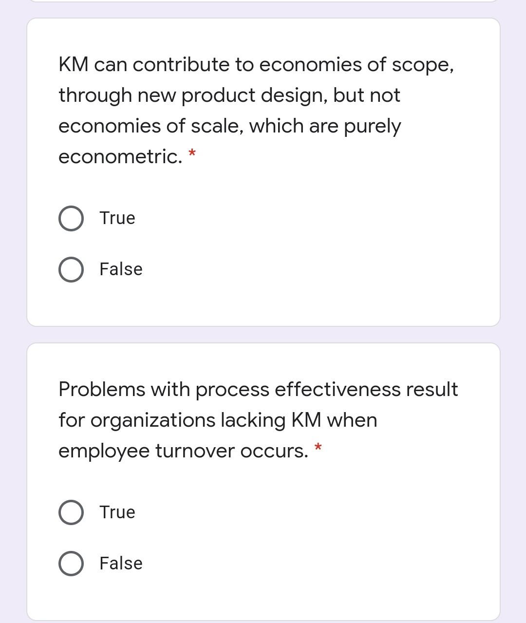 Knowledge application depends on the knowledge