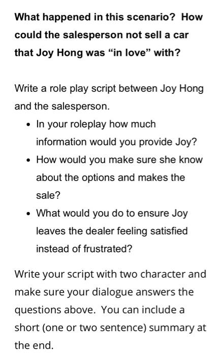 Case study Assignment In this assignment you are