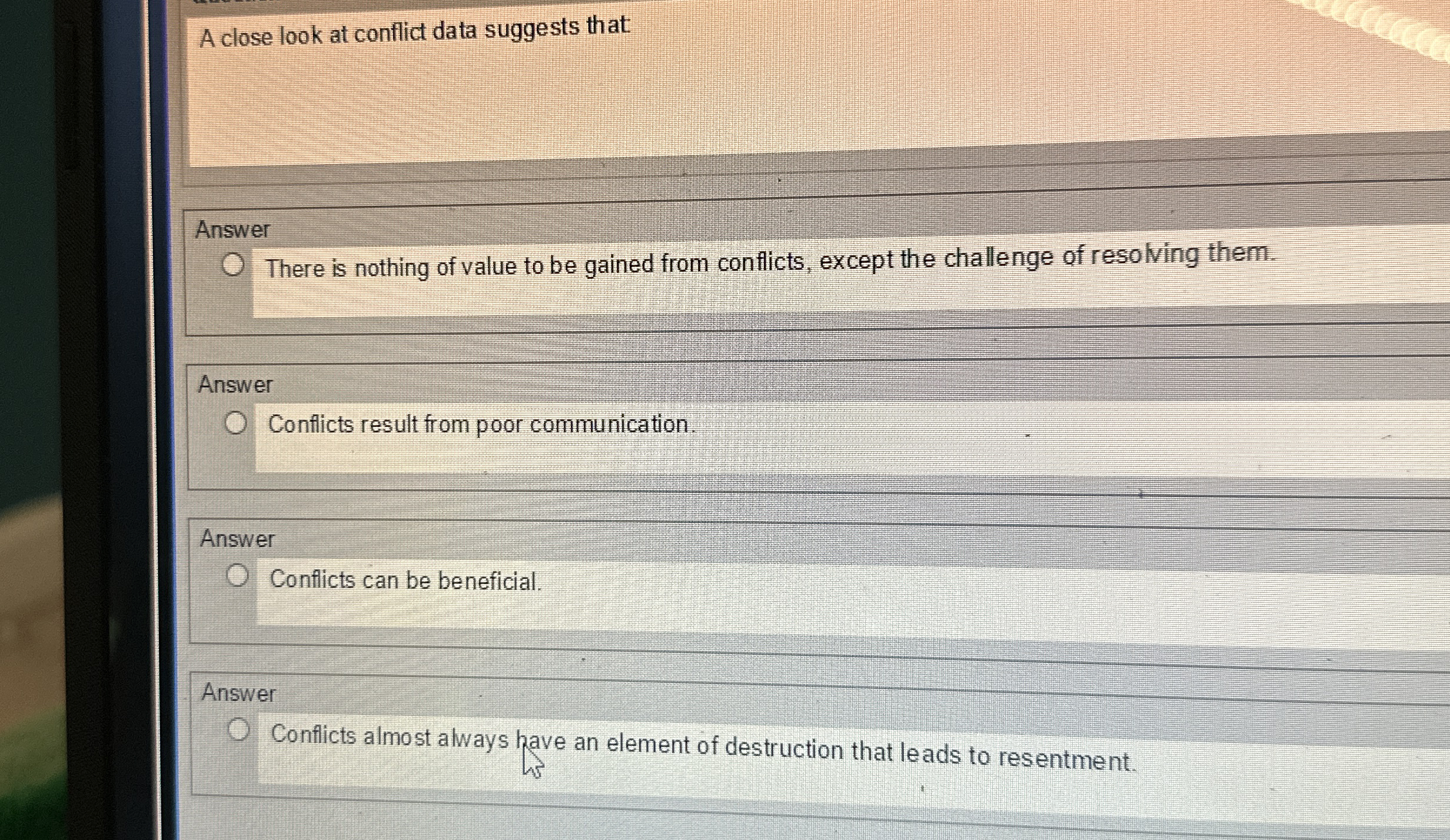 A close look at conflict data suggests that