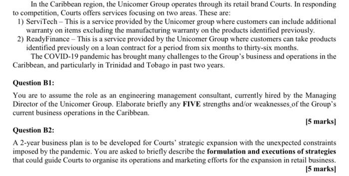 SECTION B: (10 Marks) A dynamic brand under the