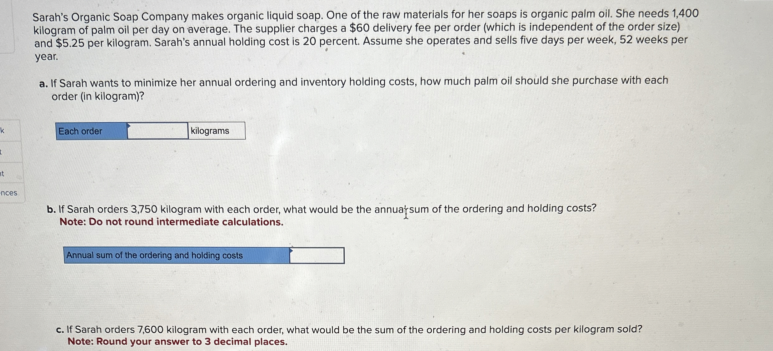 Sarah's Organic Soap Company makes organic liquid