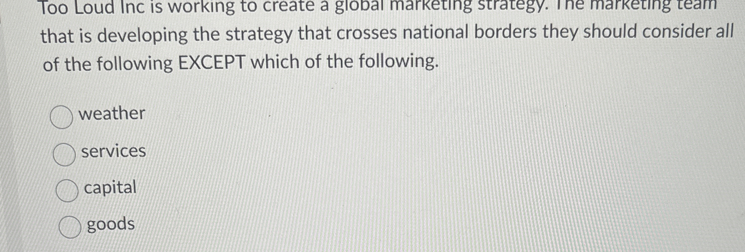Too Loud Inc is working to create a global