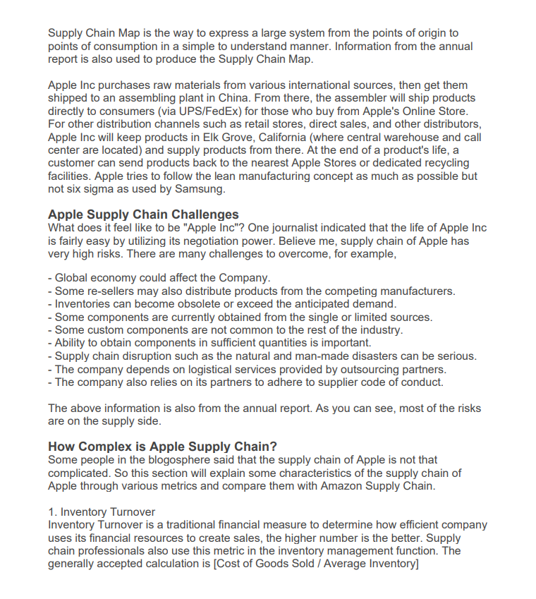 In this assignment, you will read a case study